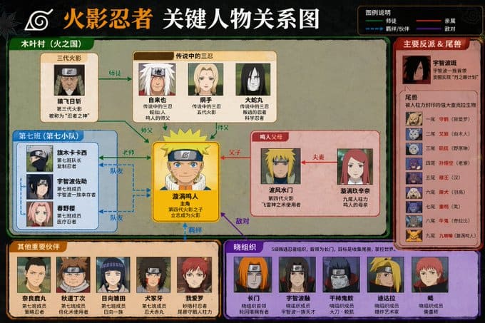 关键人物关系图谱